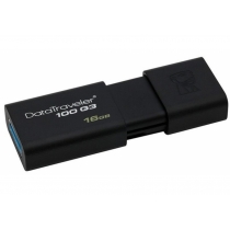 Флеш-память 16Gb KINGSTON USB 3.0, черный