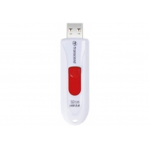 Флеш-пам'ять 32Gb Transcend USB 2.0, білий