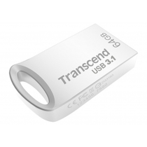 Флеш-пам'ять 64Gb Transcend USB 3.0, срібний