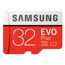 Карта памяти microSDHC 32Gb Samsung, кл.10 + SD адаптер