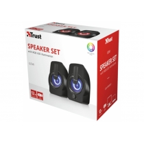 Комп.Акустика Trust Gemi RGB 2.0 Speaker Set Black USB