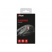 Миша  Trust Ziva Gaming mouse чорний