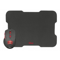 Миша  Trust Ziva Gaming mouse with Mouse pad чорний