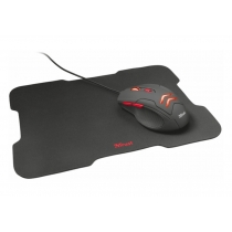 Миша  Trust Ziva Gaming mouse with Mouse pad чорний