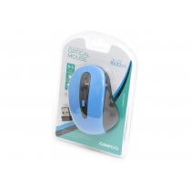 Мышь беспроводная Omega Wireless OM-416 черный/синий