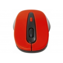 Миша  Omega Wireless OM-416 чорний/червоний