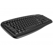 Клавіатура Genius KB-M225C Black, дротова, звичайна, чорна