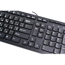 Клавіатура GREENWAVE KB-FN-401, USB, звичайна, чорний