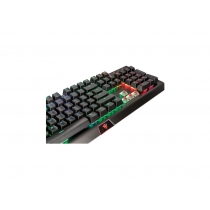 Клавіатура TRUST GXT 890 Cada RGB Mechanical keyboard ENG/UKR/RUS, дротова, ігрова, чорна