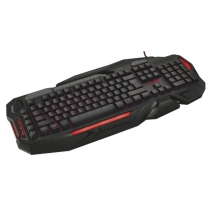 Клавіатура Trust GXT 285 Advanced Gaming Keyboard RU, дротова, ігрова, чорна