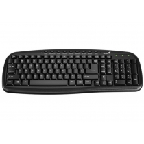 Клавіатура Genius KB-M225C Black, дротова, звичайна, чорна