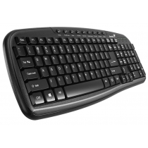 Клавіатура Genius KB-M225C Black, дротова, звичайна, чорна