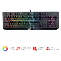 Клавіатура Trust GXT 890 Cada RGB Mechanical keyboard RU, дротова, ігрова, чорна