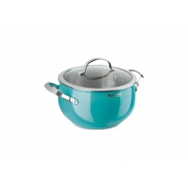 Кастрюля RONDELL RDS-719 Turquoise с/кр 22 см 5,8 л