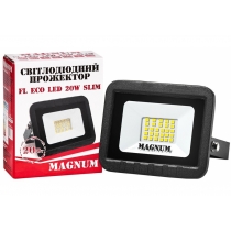 Прожектор світлодіодний MAGNUM_FL ECO LED 20Вт slim_6500К_IP65