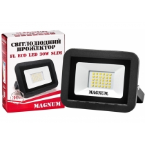 Прожектор світлодіодний MAGNUM_FL ECO LED 30Вт slim_6500К_IP65