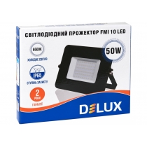 Прожектор світлодіодний DELUX_FMI 10 LED_50Вт_6500K_IP65