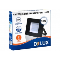 Прожектор світлодіодний DELUX_FMI 10 LED_30Вт_6500K_IP65