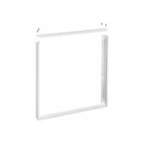 Рамка накладного монтажа для DELUX LED панелей белая