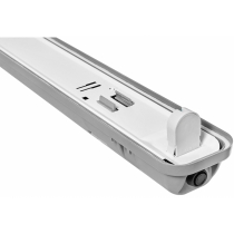 Светильник линейный светодиодный, DELUX, PC7 LED (1 * 1200мм) IP65, G13 без ламп
