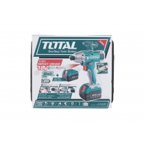 Шуруповерт TOTAL TIDLI228181 ударный, 120Nm, 18V, Li-Ion,2акк,чемодан