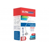 Лампа настільна світлодіодна Ultralight DSL051 (069) біла, 9W, 900lm, 4100k, dimmer, sensor
