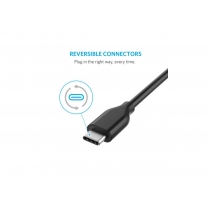 Кабель ANKER Powerline USB-C to USB-A 3.0 - 0.9м V3 (Black)