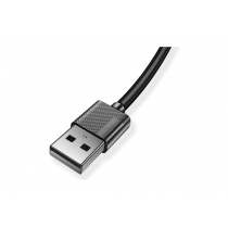 Кабель T-PHOX Nets T-M801 Micro USB - 2m (Чорний)