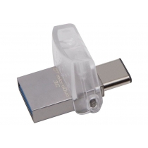 Флеш-память 32Gb KINGSTON USB Type-C,USB 3.1, серый