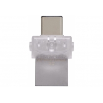 Флеш-память 64Gb KINGSTON USB Type-C,USB 3.1, серый