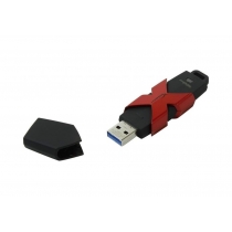 Флеш-пам'ять 128Gb KINGSTON USB 3.1, чорний, червоний