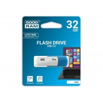 Флеш-память 32Gb Goodram USB 2.0, белый, голубой