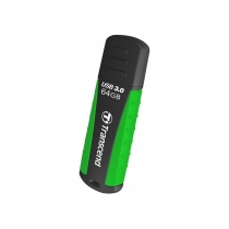 Флеш-пам'ять 64Gb Transcend USB 3.0, чорний, зелений