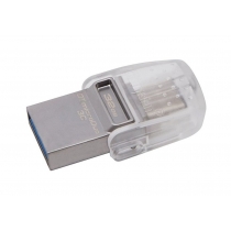 Флеш-память 32Gb KINGSTON USB Type-C,USB 3.1, серый