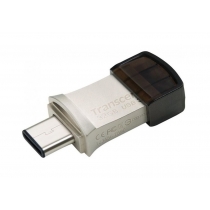 Флеш-пам'ять 32Gb Transcend USB Type-C,USB 3.1, срібний