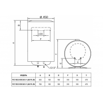 Водонагрівач ARISTON PLT ECO EVO 50 V 1,8K PL EU