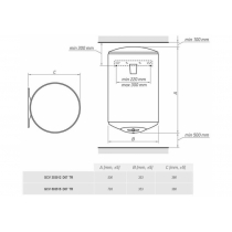 Водонагрівач CONCEPTA GCV 303512 D07 TR