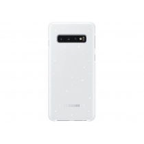 Чохол для смартф. SAMSUNG S10/EF-KG973CWEGRU - LED Cover (Білий)