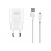 Мережевий зарядний пристрій Huawei AP32 HiSilicon & QC 2.0 + Micro-USB White