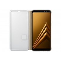 Чохол для смартф. SAMSUNG A730 - EF-FA730PFEGRU Neon Flip Cover  (Gold)