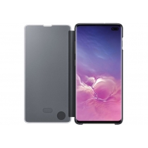 Чехол для сматф. SAMSUNG S10+/EF-ZG975CBEGRU - Clear View Cover (Черный)