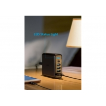 Сетевое зарядное устройство Anker PowerPort Speed PD 5 60W 1xPD & 4xPIQ V3 Black