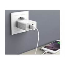 Мережевий зарядний пристрій Anker PowerPort2 24W/4.8A + Micro USB cable V3 White