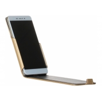 Чехол для сматф. Red Point BRAVIS A505 JOY Plus - Flip case (Золотистый)