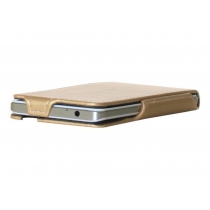 Чехол для сматф. Red Point BRAVIS A505 JOY Plus - Flip case (Золотистый)