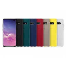 Чохол для смартф. SAMSUNG S10+/EF-VG975LJEGRU - Leather Cover (Сірий)