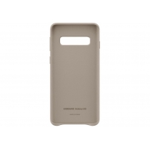 Чохол для смартф. SAMSUNG S10/EF-VG973LJEGRU - Leather Cover (Сірий)