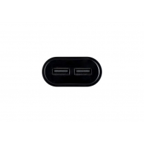 Мережева зарядка ERGO EWC-224 2xUSB Wall Charger Black
