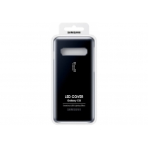 Чохол для смартф. SAMSUNG S10/EF-KG973CBEGRU - LED Cover (Чорний)