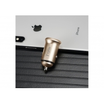 Автомобільний зарядний пристрій T-PHOX Zega 3.1A Dual USB Gold